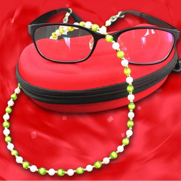 sunglasses frames acrylic bead glasses chain splicing cord useful charm simplicity mask accessories, Silver
sunglasses frames acrylic bead glasses chain splicing cord useful charm simplicity mask accessories, Silver