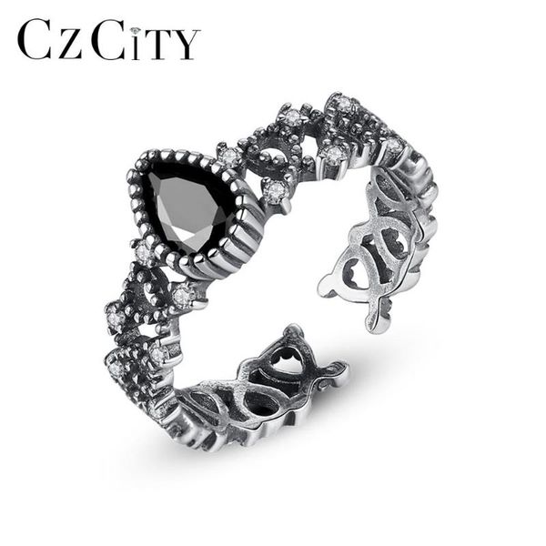 cluster rings czcity retro thai silver open for women 925 sterling fine jewelry anillos de plata ley party gift sr0198, Golden;silver
cluster rings czcity retro thai silver open for women 925 sterling fine jewelry anillos de plata ley party gift sr0198, Golden;silver
