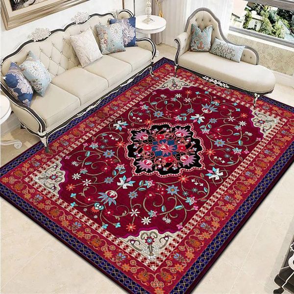 carpets vintage bohemian carpet for living room rectangle area rugs persian style soft non-slip bedroom study mats
carpets vintage bohemian carpet for living room rectangle area rugs persian style soft non-slip bedroom study mats
