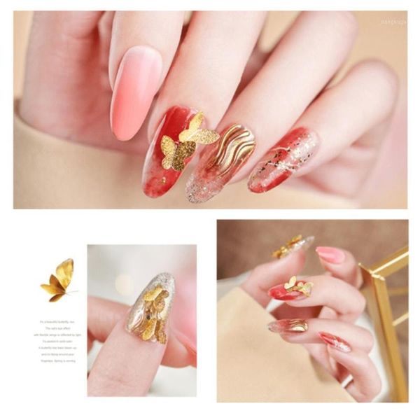 100pcs/pack alloy butterfly 3d nail stickers nails sequins art jewelry diy decor x7yb1, Silver;gold
100pcs/pack alloy butterfly 3d nail stickers nails sequins art jewelry diy decor x7yb1, Silver;gold