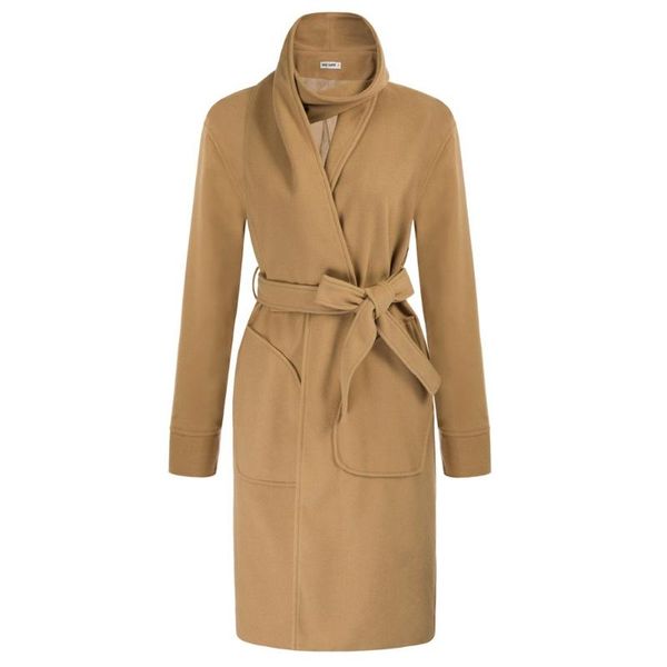 women's jackets women trench coat with shawl long sleeve shaw lapel below knee belt-fitted loops matched belt is removable, Black;brown
women's jackets women trench coat with shawl long sleeve shaw lapel below knee belt-fitted loops matched belt is removable, Black;brown
