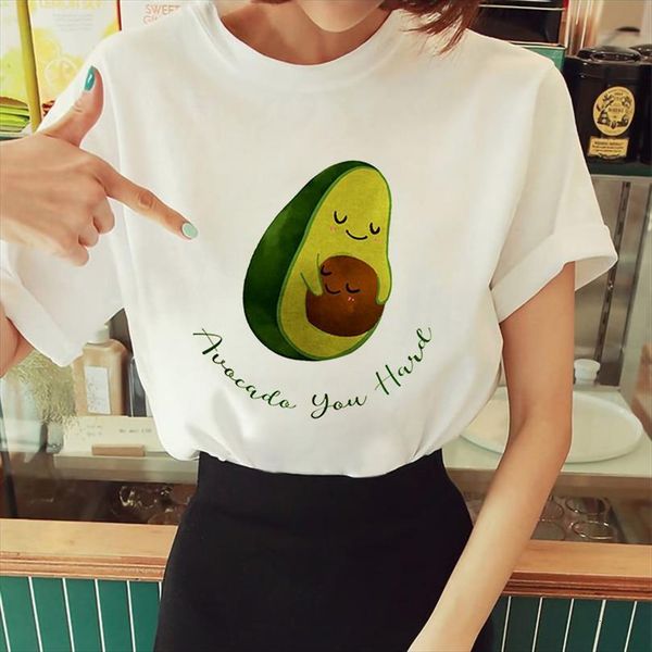 harajuku and womens ullzang retro men t shirts lady summer casual kawaii avocado fun print, White;black
harajuku and womens ullzang retro men t shirts lady summer casual kawaii avocado fun print, White;black