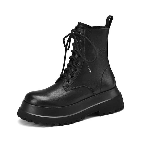 boots mordoan genuine cow leather 2021 autumn women's round toe chunky heel latform shoes women, Black
boots mordoan genuine cow leather 2021 autumn women's round toe chunky heel latform shoes women, Black