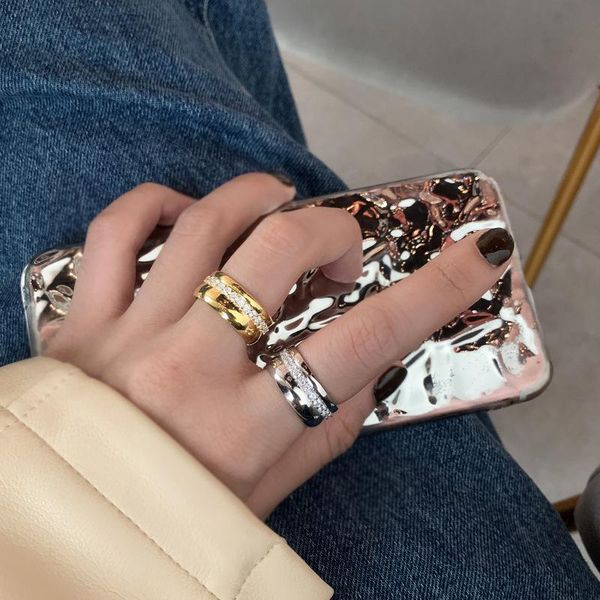 cluster rings silvology 925 sterling silver glossy zircon wide elegant thick luxury for women 2021 festival jewelry, Golden;silver
cluster rings silvology 925 sterling silver glossy zircon wide elegant thick luxury for women 2021 festival jewelry, Golden;silver