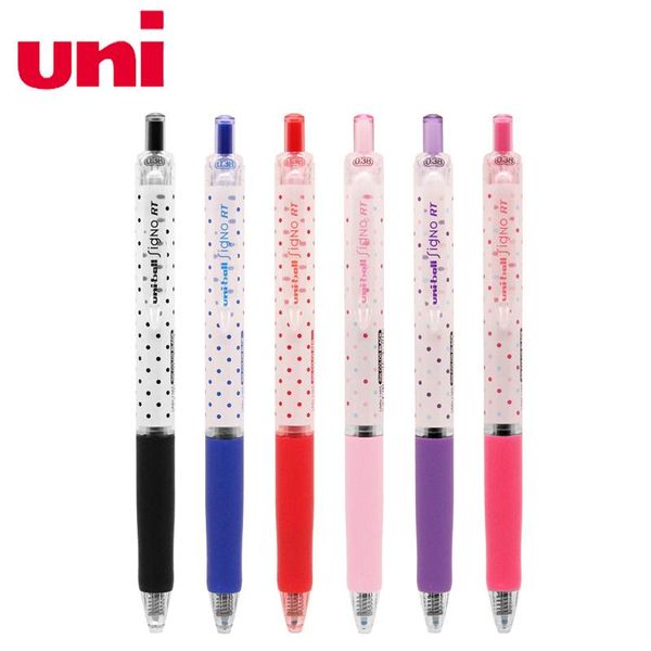 gel pens 4/6/10 pcs 2021 uni color rod dot pen 0.38mm umn-138s press type signort series streamline design
gel pens 4/6/10 pcs 2021 uni color rod dot pen 0.38mm umn-138s press type signort series streamline design