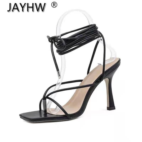 summer women's sandals narrow strap retro square toe high heels cross women fashion design shoes, Black
summer women's sandals narrow strap retro square toe high heels cross women fashion design shoes, Black