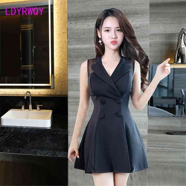 ldyrwqy socialite temperament dress female summer show thin nightclub and breasted 210603, Black;gray
ldyrwqy socialite temperament dress female summer show thin nightclub and breasted 210603, Black;gray