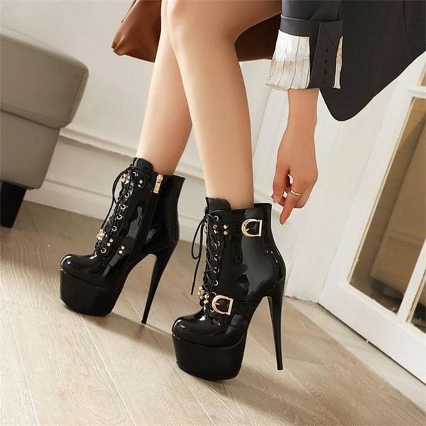boots heeled 15cm 2021 shoes sky high thick bottom rivet belt buckle thin heel women's low tube, Black
boots heeled 15cm 2021 shoes sky high thick bottom rivet belt buckle thin heel women's low tube, Black