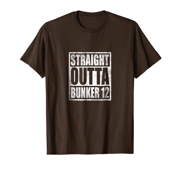 straight outta bunker 12, White;black
straight outta bunker 12, White;black