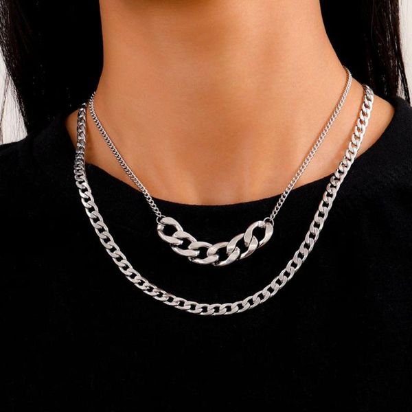 chains bohemian ethnic style metal layered necklace 2021 ladies fashion simple jewelry good gifts for girls, Silver
chains bohemian ethnic style metal layered necklace 2021 ladies fashion simple jewelry good gifts for girls, Silver
