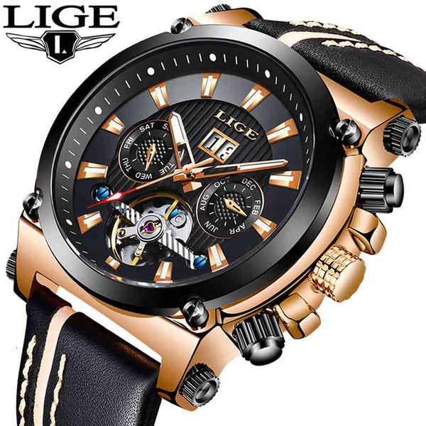 luck brand luxury sports automatic mechanical watches men's leather waterproof business relogio masculino, Slivery;brown
luck brand luxury sports automatic mechanical watches men's leather waterproof business relogio masculino, Slivery;brown