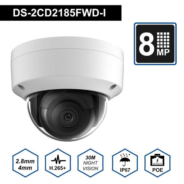 cameras hik original ds-2cd2185fwd-i 8mp outdoor dome ip camera h.265 updatable cctv interface security kamera 2.8mm
cameras hik original ds-2cd2185fwd-i 8mp outdoor dome ip camera h.265 updatable cctv interface security kamera 2.8mm