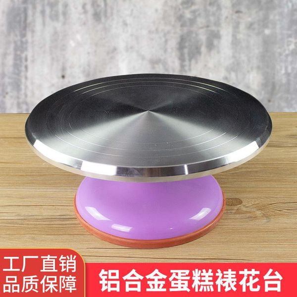 aluminum alloy decorative turntable rotary cake baking mold tools mounting table 12 inch spot wholesale & pastry
aluminum alloy decorative turntable rotary cake baking mold tools mounting table 12 inch spot wholesale & pastry