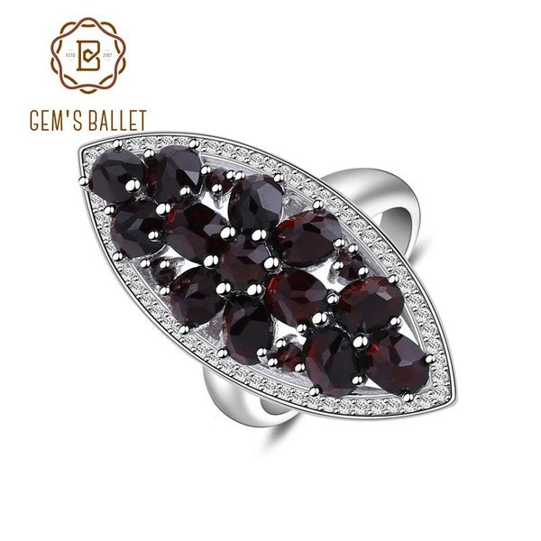 cluster rings gem's ballet 6.3ct natural black garnet gemstone wedding engagement ring 925 sterling silver fine jewelry for women, Golden;silver
cluster rings gem's ballet 6.3ct natural black garnet gemstone wedding engagement ring 925 sterling silver fine jewelry for women, Golden;silver