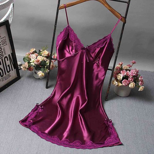 lace deep v neck womens sleepwears nightdress lingerie nightgowns night dress women sleeveless nightwear faux silk satin nightshirt, Black;red
lace deep v neck womens sleepwears nightdress lingerie nightgowns night dress women sleeveless nightwear faux silk satin nightshirt, Black;red