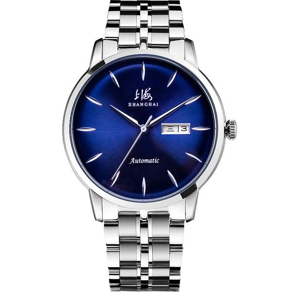 wristwatches shanghai watch male machinery domestic texture calendar week 891 fashion steel belt automatic mechanical, Slivery;brown
wristwatches shanghai watch male machinery domestic texture calendar week 891 fashion steel belt automatic mechanical, Slivery;brown