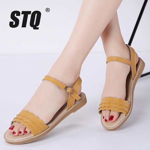 summer women sandals flat heel leather ladies original slingback beach shoes 321, Black
summer women sandals flat heel leather ladies original slingback beach shoes 321, Black