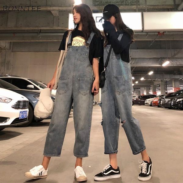 women's jumpsuits & rompers women spring summer korean style loose vintage denim high waist hole womens trousers chic casual streetwear, Black;white
women's jumpsuits & rompers women spring summer korean style loose vintage denim high waist hole womens trousers chic casual streetwear, Black;white