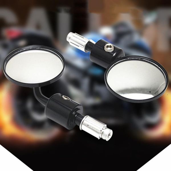 motorcycle mirrors 2pcs universal mirror aluminum black 6.8mm handle bar end rearview side motor accessorie
motorcycle mirrors 2pcs universal mirror aluminum black 6.8mm handle bar end rearview side motor accessorie