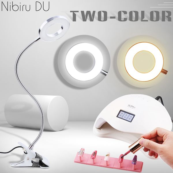 nail clip-on desk usb flexible bendable table lamp eye protection led two colors light manicure nails art beauty tools
nail clip-on desk usb flexible bendable table lamp eye protection led two colors light manicure nails art beauty tools