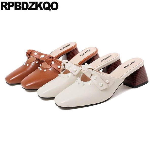 cork shoes block slides brown bow spring mules women sandals 2021 summer high heels bowtie closed toe beige pearl pumps slippers, Black
cork shoes block slides brown bow spring mules women sandals 2021 summer high heels bowtie closed toe beige pearl pumps slippers, Black