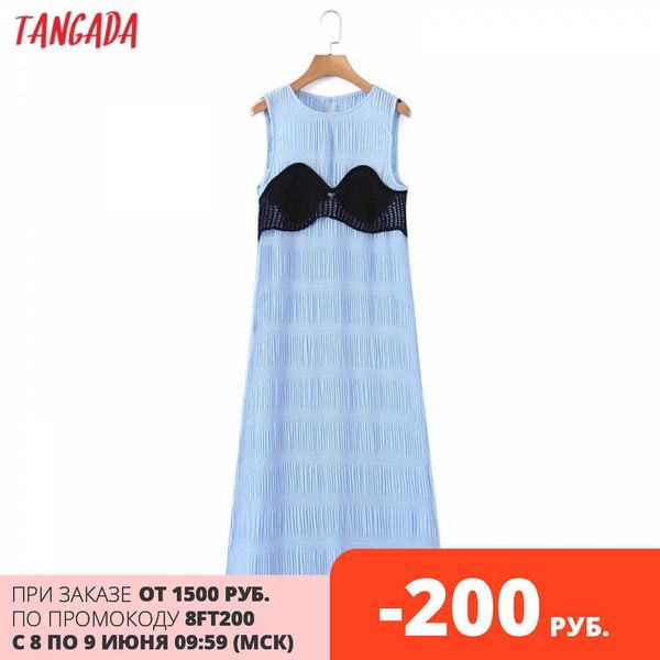 tangada women bra decorate blue pleated midi dress sleeveless korean fashion lady midi dresses vestido 8h44 210609, Black;gray
tangada women bra decorate blue pleated midi dress sleeveless korean fashion lady midi dresses vestido 8h44 210609, Black;gray