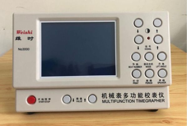 repair tools & kits weishi watch timing tester machine multifunction timegrapher no. 3000
repair tools & kits weishi watch timing tester machine multifunction timegrapher no. 3000