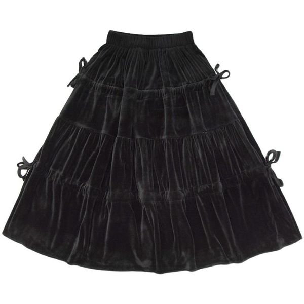 skirts winter retro gold velvet cloth cake skirt women's black ankle spring and autumn waist a-line
skirts winter retro gold velvet cloth cake skirt women's black ankle spring and autumn waist a-line