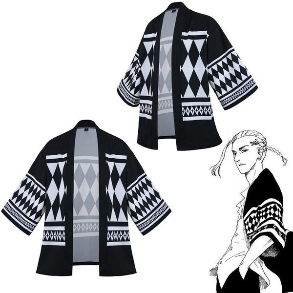 ethnic clothing kimono cardigan men haori yukata anime tokyo revengers cosplay ken ryuguji black white hanagaki takemichi, Red
ethnic clothing kimono cardigan men haori yukata anime tokyo revengers cosplay ken ryuguji black white hanagaki takemichi, Red