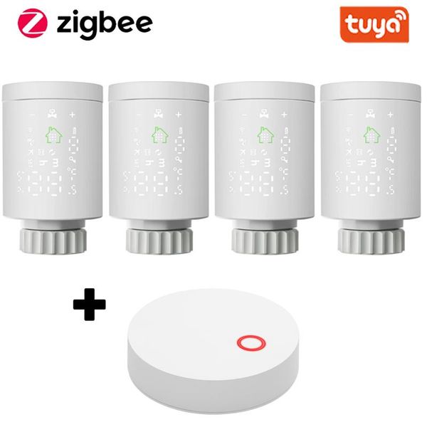 smart home control tuya zigbee3.0 radiator actuator programmable thermostatic valve temperature controller support alexa
smart home control tuya zigbee3.0 radiator actuator programmable thermostatic valve temperature controller support alexa