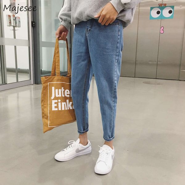single-length men jeans retro solid slim fit teenagers haraijuku trend leisure chic losse denim cowboy classic new, Blue
single-length men jeans retro solid slim fit teenagers haraijuku trend leisure chic losse denim cowboy classic new, Blue