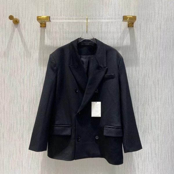 women's suits & blazers 2021 winter women fashion runway blazer jacket long sleeve double breasted black coat overcoat, White;black
women's suits & blazers 2021 winter women fashion runway blazer jacket long sleeve double breasted black coat overcoat, White;black