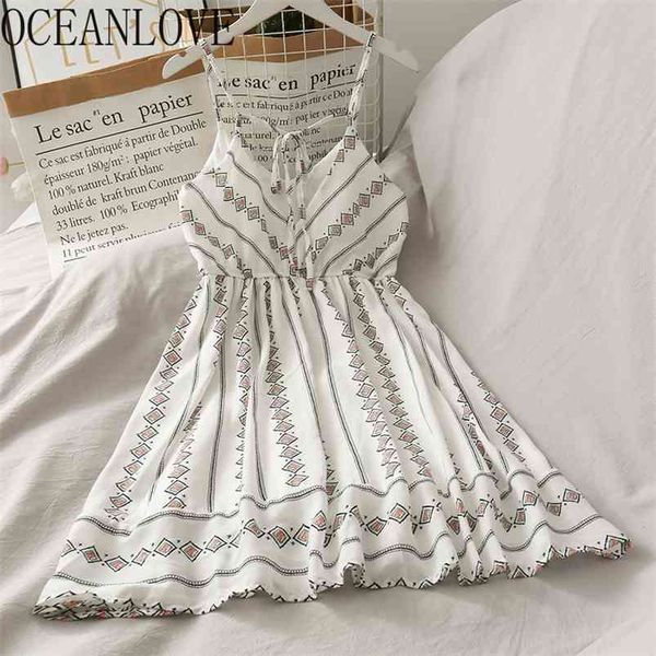 oceanlove summer dress print floral vintage beach style women dresses v neck high waist korean fashion vestidos chic 210715, Black;gray
oceanlove summer dress print floral vintage beach style women dresses v neck high waist korean fashion vestidos chic 210715, Black;gray