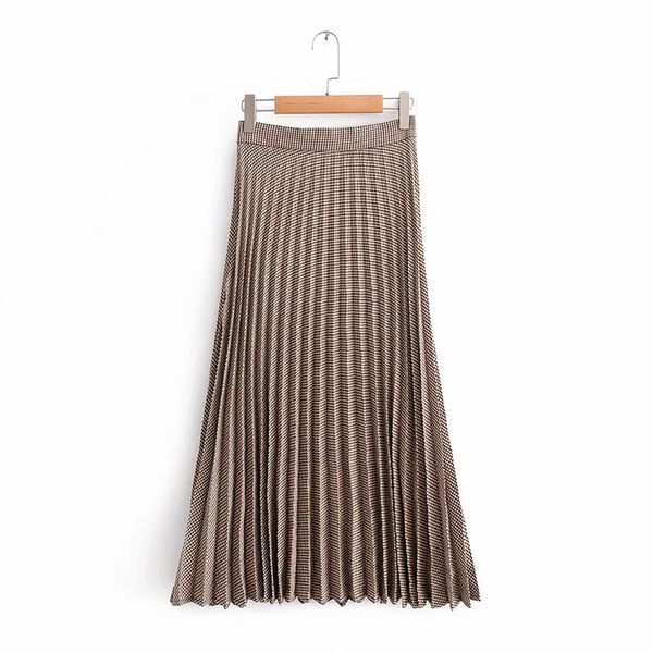 skirts 2021 women autumn plaid high waist swallow gird long skirt vintage office lady casual faldas mujer moda, Black
skirts 2021 women autumn plaid high waist swallow gird long skirt vintage office lady casual faldas mujer moda, Black