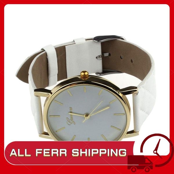 wristwatches mens quartz wristwatch men relogio masculino casual geneva checkers faux leather analog wrist watch wh, Slivery;brown
wristwatches mens quartz wristwatch men relogio masculino casual geneva checkers faux leather analog wrist watch wh, Slivery;brown