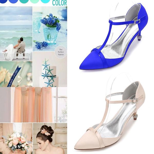 women hight heel pointed toe wedding shoes t-strap seal ladies casual satin bride reception for white dress, Black
women hight heel pointed toe wedding shoes t-strap seal ladies casual satin bride reception for white dress, Black