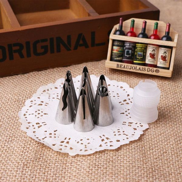 baking & pastry tools 7pcs/set kitchen cake decorating stainless steel tip sets cupcake accessories
baking & pastry tools 7pcs/set kitchen cake decorating stainless steel tip sets cupcake accessories