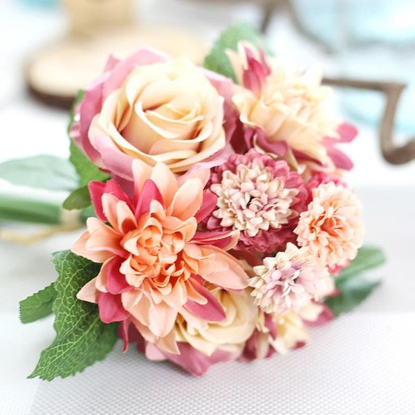 decorative flowers & wreaths artificial dahlia rose chrysanthemum bunch silk wedding home decor
decorative flowers & wreaths artificial dahlia rose chrysanthemum bunch silk wedding home decor