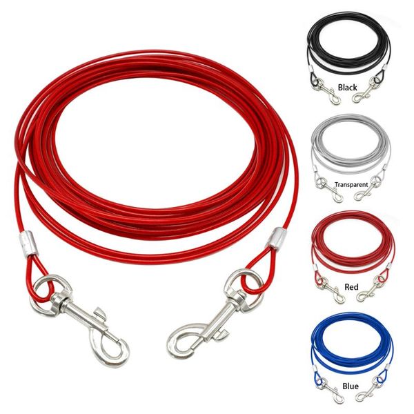 dog collars & leashes tie out cable leash for dogs outdoor camping picnics pet wire lead bite proof
dog collars & leashes tie out cable leash for dogs outdoor camping picnics pet wire lead bite proof