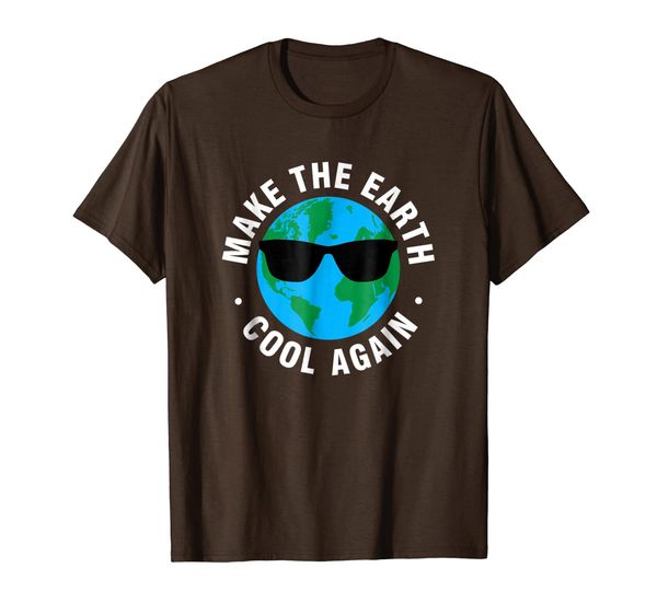 earth day make the earth cool again t-shirt, White;black 
earth day make the earth cool again t-shirt, White;black
