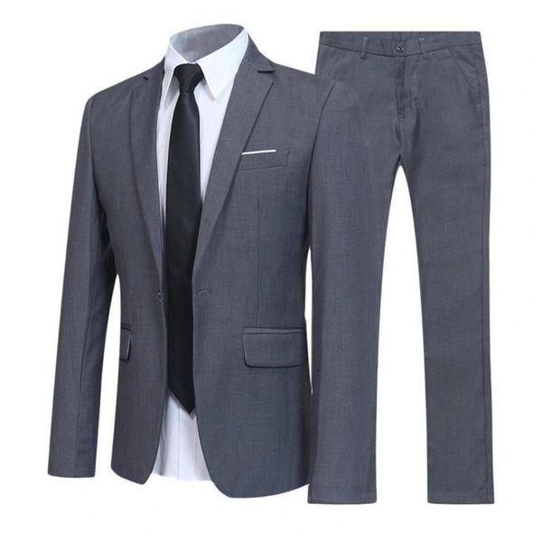 men's suits & blazers 2021 business men blazer suit set lapel formal stylish buttons pockets slim turndown collar for office, White;black
men's suits & blazers 2021 business men blazer suit set lapel formal stylish buttons pockets slim turndown collar for office, White;black