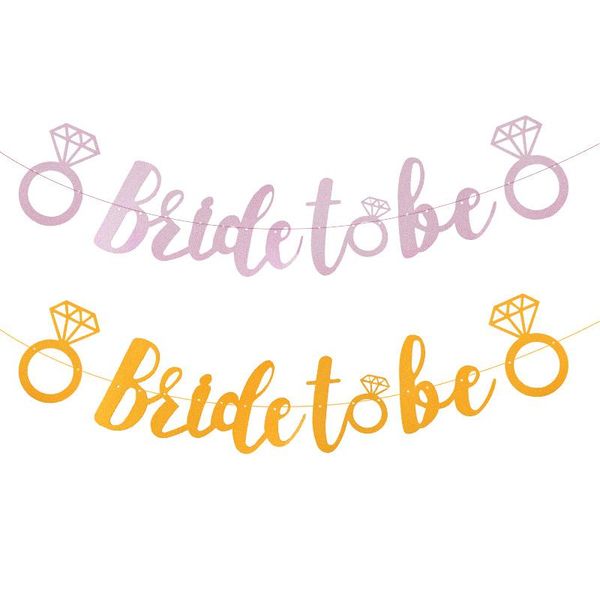 party decoration bachelorette glitter rose gold bride to be diamond banner garland bridal shower wedding supplies
party decoration bachelorette glitter rose gold bride to be diamond banner garland bridal shower wedding supplies