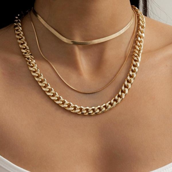 chains cuban link necklace for women 2021 punk aesthetic fashion accessories luxury collar jewelry charm layered neck snake gift, Silver
chains cuban link necklace for women 2021 punk aesthetic fashion accessories luxury collar jewelry charm layered neck snake gift, Silver