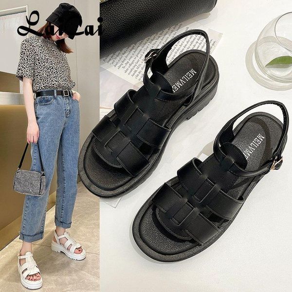 sandals 2021 fashion summer womens students flat platform shoes women soft patent leather gladiator female beach, Black
sandals 2021 fashion summer womens students flat platform shoes women soft patent leather gladiator female beach, Black