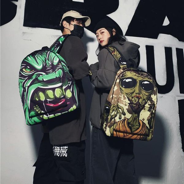 backpack fashion inkjet super fire hip hop cool large capacity street student school bag
backpack fashion inkjet super fire hip hop cool large capacity street student school bag