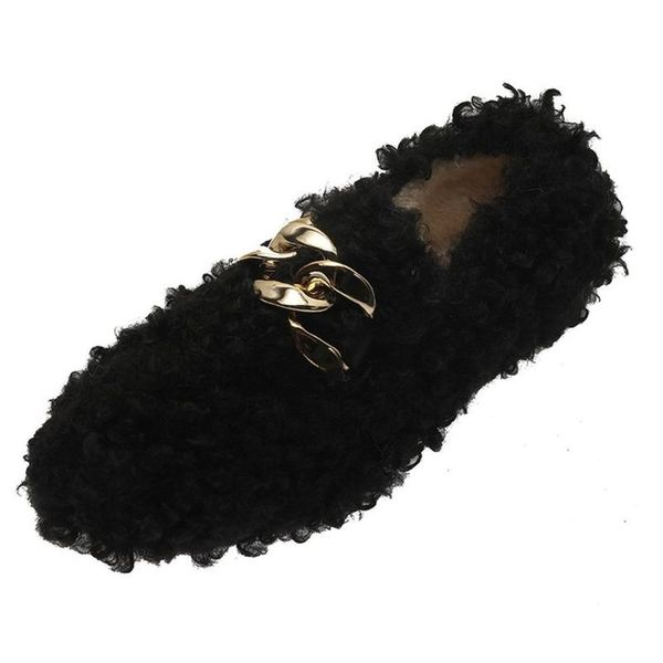 slippers 2021 women furry fur slides home flip flops ladies winter warm metal mules shoes female outside for, Black
slippers 2021 women furry fur slides home flip flops ladies winter warm metal mules shoes female outside for, Black