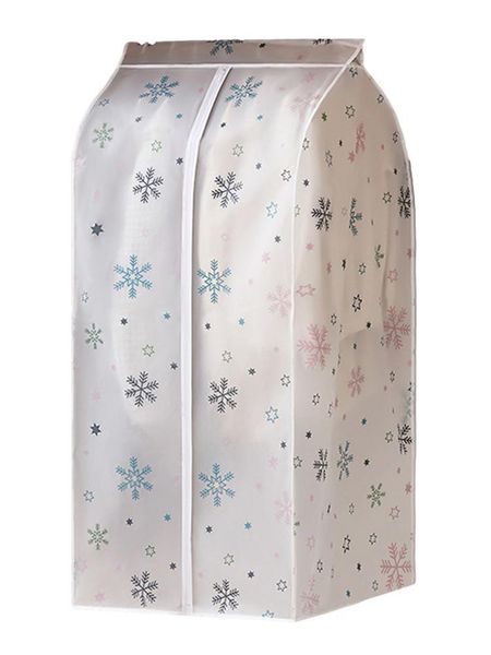 clothing & wardrobe storage transparent hanging three-dimensional dustproof clothes cover garment suit dress coat cloth large capacity bags