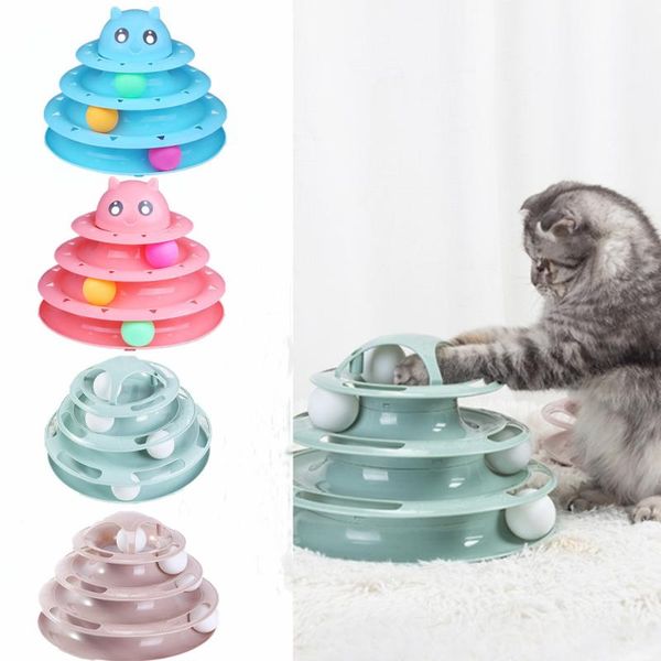 cat toys cute pet 4 layers turntable ball training amusement plate kitten tower tracks disc intelligence
cat toys cute pet 4 layers turntable ball training amusement plate kitten tower tracks disc intelligence