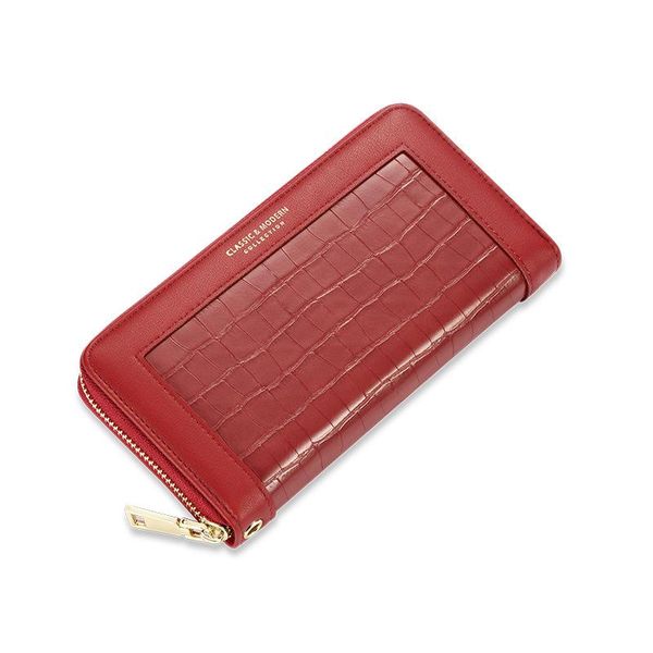 wallets 2021 crocodile pattern women fashion girls purse card holder design long wristlet clutch, Red;black
wallets 2021 crocodile pattern women fashion girls purse card holder design long wristlet clutch, Red;black