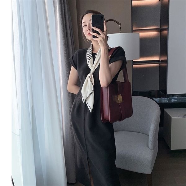 new summer women solid color elegant vestidos white party bodycon work office lady female slim dress, Black;gray
new summer women solid color elegant vestidos white party bodycon work office lady female slim dress, Black;gray